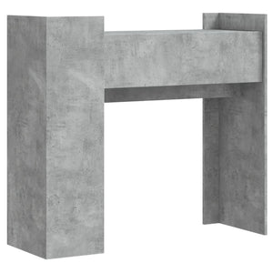 vidaXL Console Table Concrete Grey 100x35x90 cm Engineered Wood