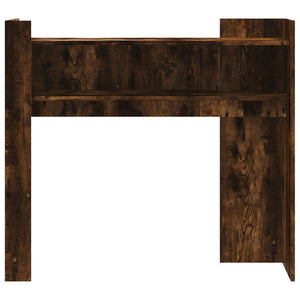 vidaXL Console Table Smoked Oak 100x35x90 cm Engineered Wood