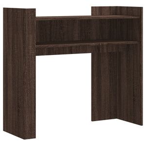 vidaXL Console Table Brown Oak 100x35x90 cm Engineered Wood