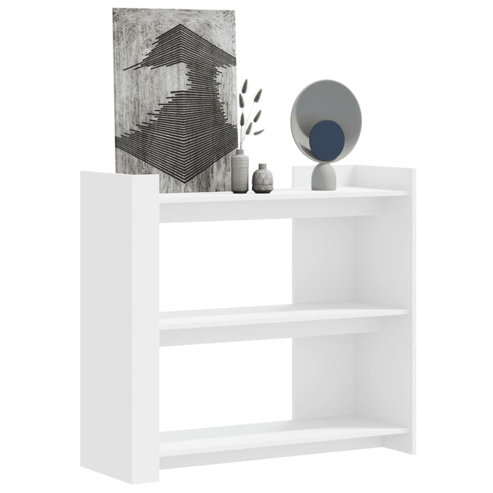 vidaXL Console Table White 100x35x90 cm Engineered Wood