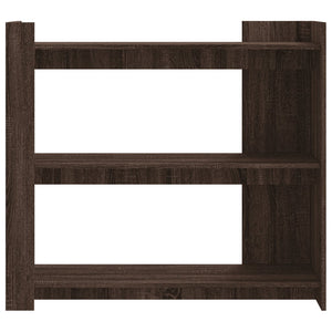 vidaXL Console Table Brown Oak 100x35x90 cm Engineered Wood