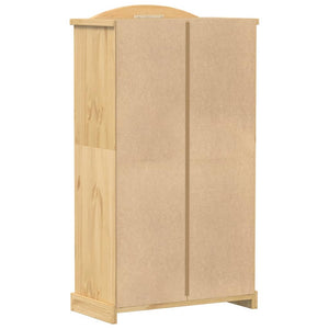 vidaXL Wardrobe Corona 102x52x186 cm Solid Wood Pine