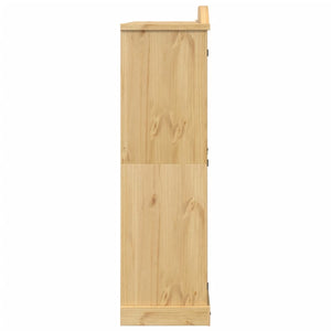 vidaXL Wardrobe Corona 151.5x52x186 cm Solid Wood Pine