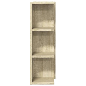 vidaXL Bathroom Mirror Cabinet Sonoma Oak 80x20.5x64 cm Engineered Wood