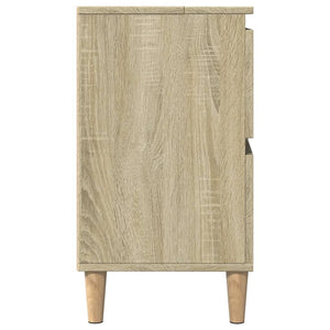 vidaXL Sink Cabinet Sonoma Oak 80x33x60 cm Engineered Wood