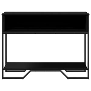 vidaXL Console Table Black 100x35x74.5 cm Engineered Wood