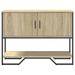 vidaXL Console Table Sonoma Oak 100x35x74.5 cm Engineered Wood