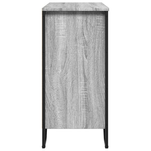 vidaXL Sideboard Grey Sonoma 78x35.5x74.5 cm Engineered Wood