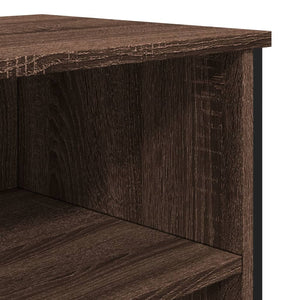 vidaXL Sideboard Brown Oak 91x35.5x74.5 cm Engineered Wood