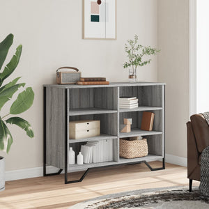 vidaXL Sideboard Grey Sonoma 101x35.5x74.5 cm Engineered Wood