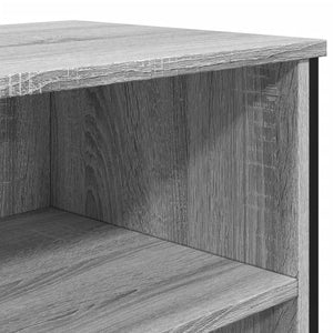 vidaXL Sideboard Grey Sonoma 101x35.5x74.5 cm Engineered Wood