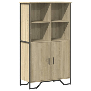 vidaXL Highboard Sonoma Oak 79.5x35.5x137.5 cm Engineered wood