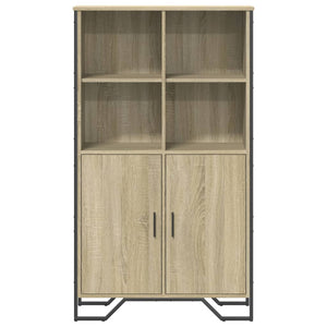 vidaXL Highboard Sonoma Oak 79.5x35.5x137.5 cm Engineered wood