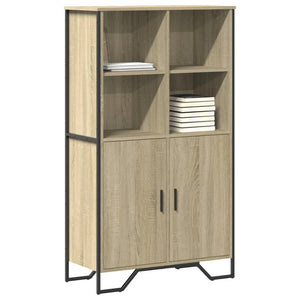 vidaXL Highboard Sonoma Oak 79.5x35.5x137.5 cm Engineered wood