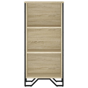 vidaXL Bookcase Sonoma Oak 50x31x106 cm Engineered Wood