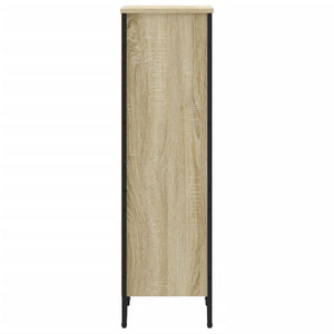 vidaXL Bookcase Sonoma Oak 50x31x106 cm Engineered Wood