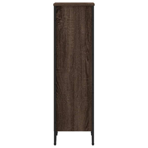 vidaXL Bookcase Brown Oak 50x31x106 cm Engineered Wood