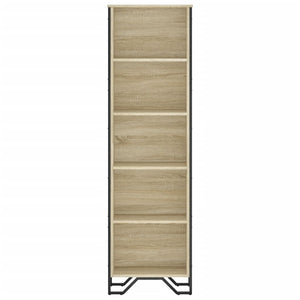 vidaXL Bookcase Sonoma Oak 50x31x169 cm Engineered Wood