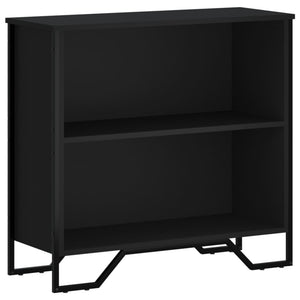 vidaXL Bookcase Black 80x31x74.5 cm Engineered Wood