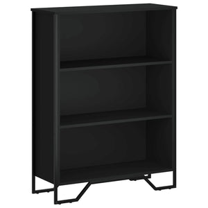 vidaXL Bookcase Black 80x31x106 cm Engineered Wood