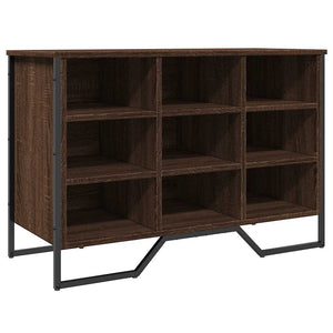 vidaXL Shoe Cabinet Brown Oak 90x38x61.5 cm Engineered Wood