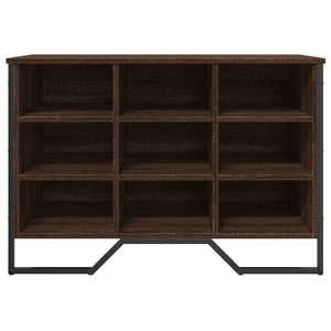 vidaXL Shoe Cabinet Brown Oak 90x38x61.5 cm Engineered Wood