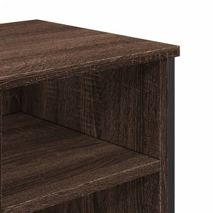 vidaXL Bathroom Sink Cabinet Brown Oak 91x35x60 cm Engineered Wood