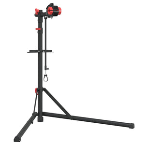 vidaXL Bike Repair Stand Foldable Adjustable 92-152 cm Red Steel