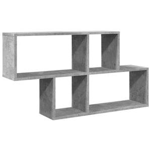 vidaXL Wall Shelf Concrete Grey 100x20x53 cm Engineered Wood