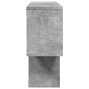 vidaXL Wall Shelf Concrete Grey 100x20x53 cm Engineered Wood