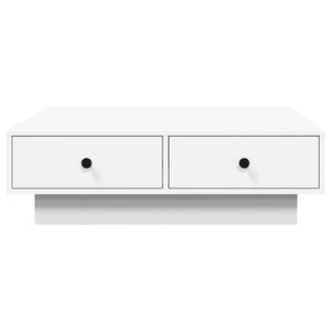 vidaXL Coffee Table White 90x90x28 cm Engineered Wood