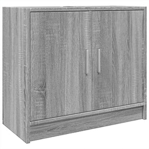 vidaXL Sink Cabinet Grey Sonoma 63x29x55 cm Engineered Wood