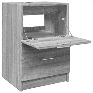 vidaXL Sink Cabinet Grey Sonoma 40x37x59 cm Engineered Wood