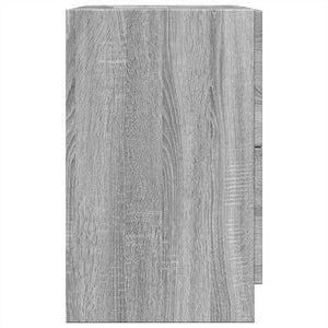 vidaXL Sink Cabinet Grey Sonoma 40x37x59 cm Engineered Wood