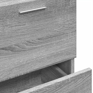 vidaXL Sink Cabinet Grey Sonoma 40x37x59 cm Engineered Wood