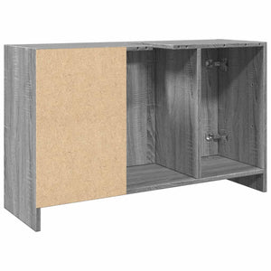 vidaXL Sink Cabinet Grey Sonoma 90x29x55 cm Engineered Wood