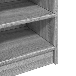 vidaXL Sink Cabinet Grey Sonoma 90x29x55 cm Engineered Wood