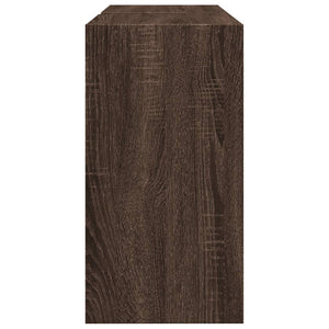 vidaXL Sink Cabinet Brown Oak 90x29x55 cm Engineered Wood