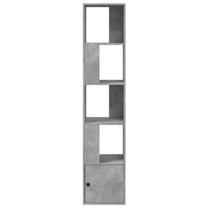 vidaXL Bookcase Concrete Grey 40x36x189 cm Engineered Wood