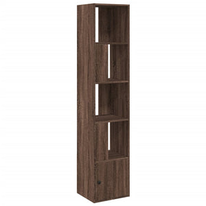 vidaXL Bookcase Brown Oak 40x36x189 cm Engineered Wood