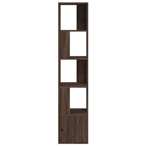 vidaXL Bookcase Brown Oak 40x36x189 cm Engineered Wood