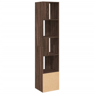 vidaXL Bookcase Brown Oak 40x36x189 cm Engineered Wood