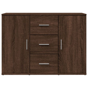 vidaXL Sideboard Brown Oak 90.5x29.5x65 cm Engineered Wood