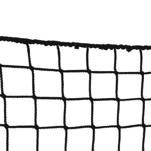 vidaXL Hay Nets 2 pcs Rectangular Black 90x60 cm PP