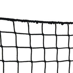 vidaXL Hay Nets 2 pcs Rectangular Black 100x90 cm PP