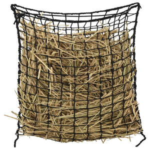 vidaXL Hay Nets 2 pcs Square Black 75x75 cm PP