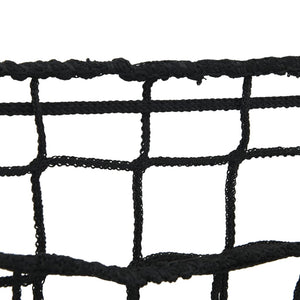 vidaXL Hay Nets 2 pcs Square Black 100x100 cm PP