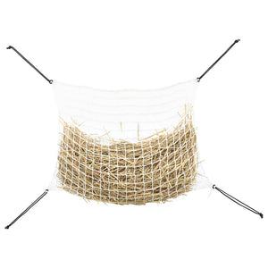 vidaXL Hay Nets 2 pcs Rectangular White 90x60 cm PP