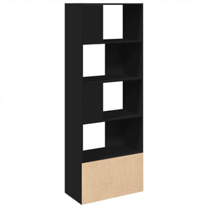 vidaXL Bookcase Black 70x36x189 cm Engineered Wood