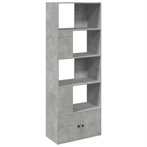 vidaXL Bookcase Concrete Grey 70x36x189 cm Engineered Wood